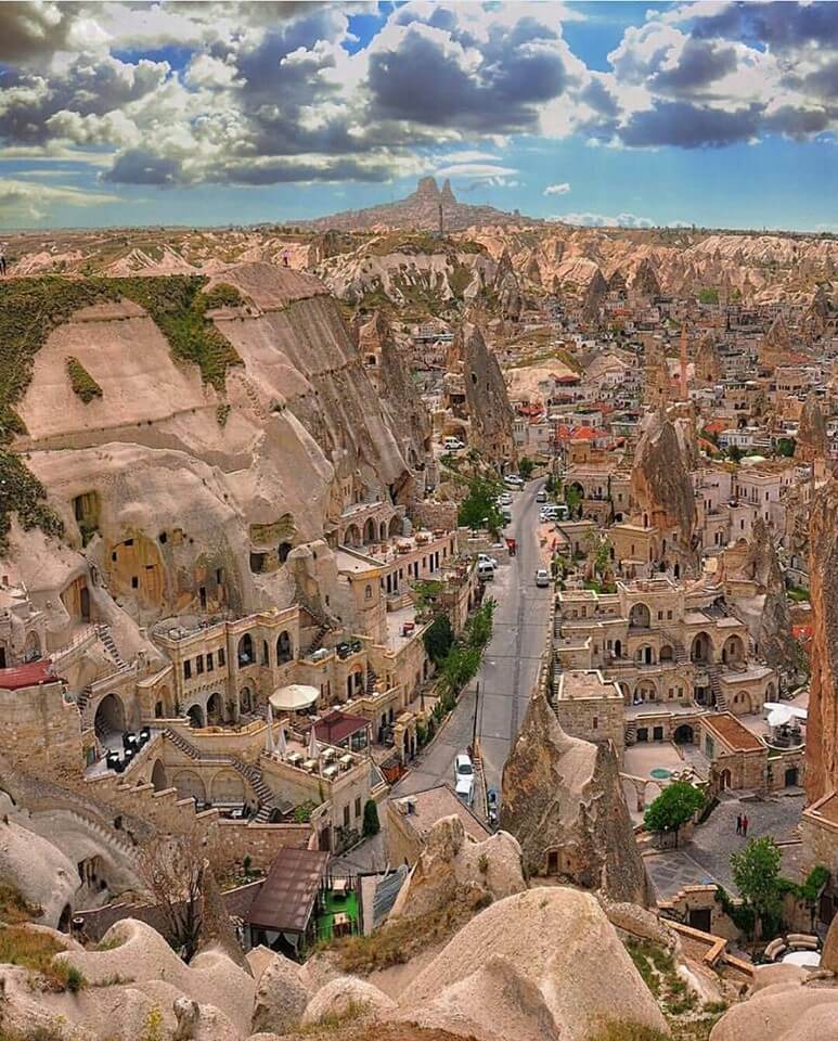 Ancient urbanisation in Cappadocia